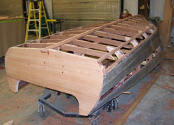 All new bottom framing