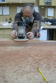 Dave hard at work.